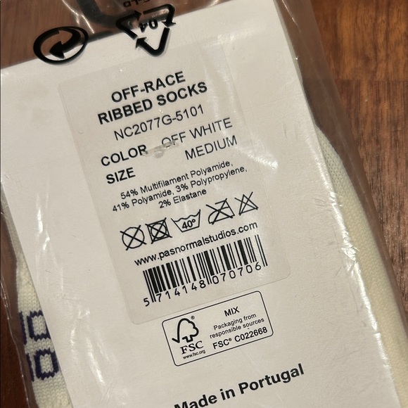 PAS Normal Off Race Ribbed Socks - Picture 2 of 3